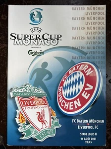 Bayern Munich V Liverpool - Super Cup Final - 24th August 2001 - Picture 1 of 1