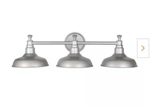 Design House Kimball 3-Light Galvanized Steel Indoor Vanity Light - Picture 1 of 3