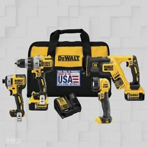 DEWALT 20V MAX XR Cordless Drill and Impact Driver Combo Kit (DCK494P2) - Picture 1 of 1