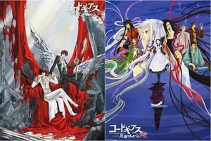 2 pcs postcard card promo Code geass anime Lelouch Kururugi Suzaku Li Xingke - Picture 1 of 3