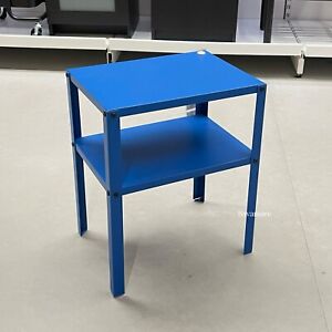 IKEA KNARREVIK Metal Nightstand, bright Blue, 14⅝×11" BRAND NEW-