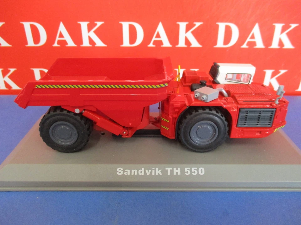 Die cast 1/72 Modellino Dumper Sotteraneo Sandvik TH 550 - Immagine 1 di 4