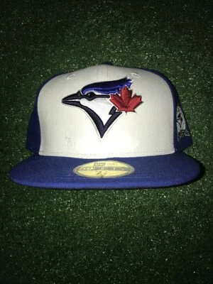 Toronto Blue Jays New Era 5950 hat Authentic Collection 7 7/8 40th Anniversary - Image 1 of 4