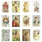 Jesus Cross Bunny Eggs Postcards Decor Cute for Holidays Party Supplies Home