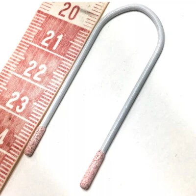 Sujetador de natación cubierto de metal deshuesado en forma de U inserción 6 piezas U50 X 17 Foto 1 de 3