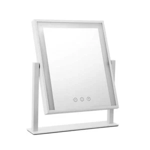 Embellir Makeup Mirror 30x40cm Hollywood Vanity with LED Light Rotation White - Picture 1 of 7