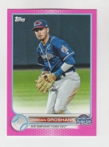 Jordan Groshans 2022 TOPPS PRO DEBUT FUCHSIA ROOKIE PARALLEL /199 FISHER CATS - Picture 1 of 1
