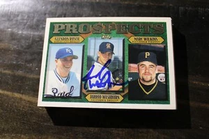 JAKE WASHBURN  RC  CALIFORNIA ANGELS AUTOGRAPHED CARD - Picture 1 of 1