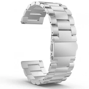 Bracelet Compatible Pour Montre Xiaomi amazfit bip GTS 20 MM Métal Argent - Photo 1 sur 1
