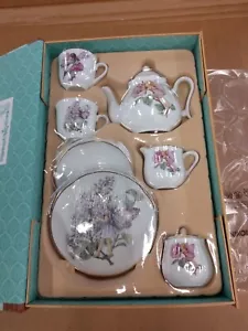 Reutter Porcelain - 075.545/0 - Flower Fairies - 9 Piece Childs Tea Set - New - Picture 1 of 10