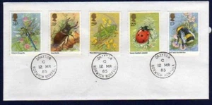 1985 UK Stamps - INSECTS - SG1277-SG1281 - Set of 5 - Picture 1 of 1