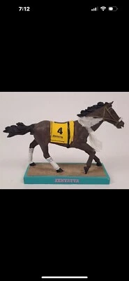 Zenyatta #4 好莱坞公园摇头公仔赛马赛马赛道新品 — 第 1/4 张图片