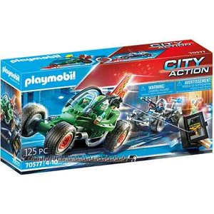 Playmobil Polizei Go-Kart Escape Actionfigur Set - Spaß & ansprechend ab 4 Jahren - Bild 1 von 5
