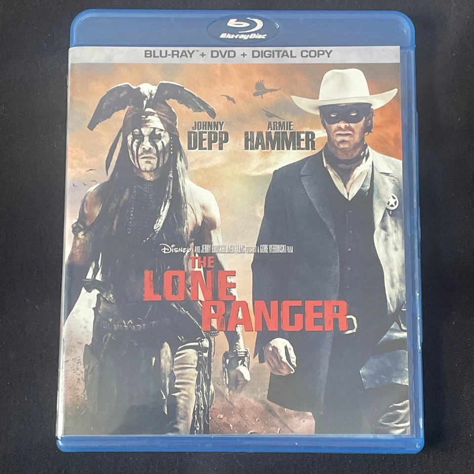 The Lone Ranger [Blu-ray + DVD + Digital Copy] Blu-Ray Disc Only - Image 1 of 3