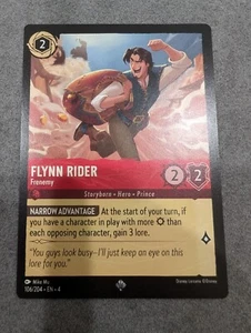 Flynn Rider - Frenemy Disney Lorcana 106/204 Ursula's Return Regular Súper Raro - Imagen 1 de 2