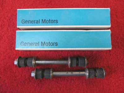 1958-1964 Chevy Bel-Air Impala NOS GM Front Sway Bar Link Set 3630762 Buick - Изображение 1 из 4