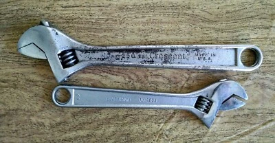 Adjustable Wrench Set (8'' and 10" see details) - Image 1 of 2