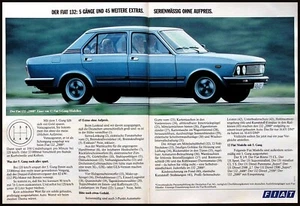 Fiat 132 - 2000, originale Werbung aus 1979 - Picture 1 of 1