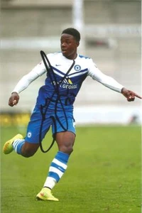 PETERBOROUGH: JERMAINE ANDERSON SIGNED 6x4 ACTION PHOTO+COA - Picture 1 of 1