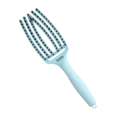 Olivia Garden Fingerbrush Combo M Blue Sky Bürste Nylon & Wildschweinborsten - Bild 1 von 2