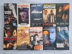 10 VHS Movie Lot - SlayMart Video SEE All Our Items Retro Action Screener 80s 90s - Bild 1 von 2