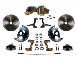 Leed Brakes FC1002-M1A1 Front Disc Brake Kit w/Stock Height Spindles GM A/F/X-Bo - Picture 1 of 11