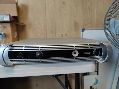 BEHRINGER I NUKE NU12000 WATTS DIGITAL AMPLIFIER Untested no cords - Image 1 of 4