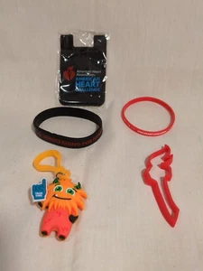Crew American Heart Association Keychain Kids Heart Challenge  - Picture 1 of 3