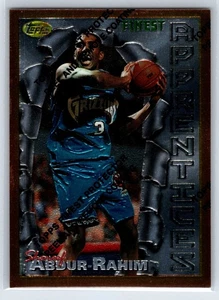 Shareef Abdur-Rahim Topps Finest Azubis Card NBA 1996 T8-26 - Bild 1 von 2