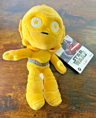 STAR WARS C-3PO 8" INCH MATTEL/DISNEY STUFFED COLLECTABLE, NWT RARE 2021 - Image 1 of 4