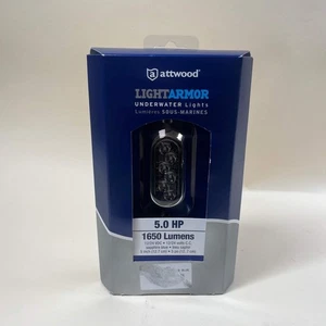 New Attwood Light Armor Underwater Lights 5.0HP 1650 Lumens 65UW06B-7 - Picture 1 of 6