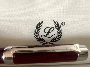 Stylo Plume Britannia Laque Bordeaux Nouvelles NOS - Picture 1 of 13