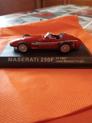 Modellino MASERATI 250 F  J.M. FANGIO 1957 1:43 COLLEZIONE AUTO CORSA 🔹🔹🔹 - Immagine 1 di 3