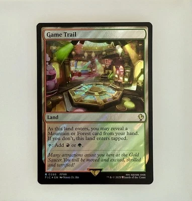 Magic the Gathering: Game Trail (Surge Foil) Commander: Final Fantasy Foil NM - Image 1 of 2