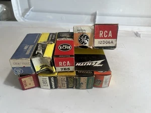 10 Zenith, GE, Sylvania usw. Diverse Elektronik Röhren ungeprüft Vintage - Bild 1 von 3