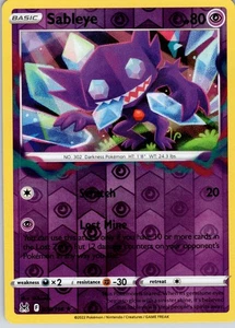 Sableye Holo Rare SWSH11: Lost Origin 070/196 LP-NM - Picture 1 of 2