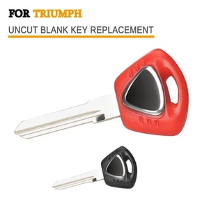 1 pieza llave hoja sin cortar en blanco para Triumph Scrambler Carb Bonneville Thunderbird1600 - Imagen 1 de 4