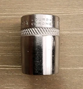 Duro Chrome USA 7/16 Socket 12 Point 1/4" Drive 4514 - Picture 1 of 6