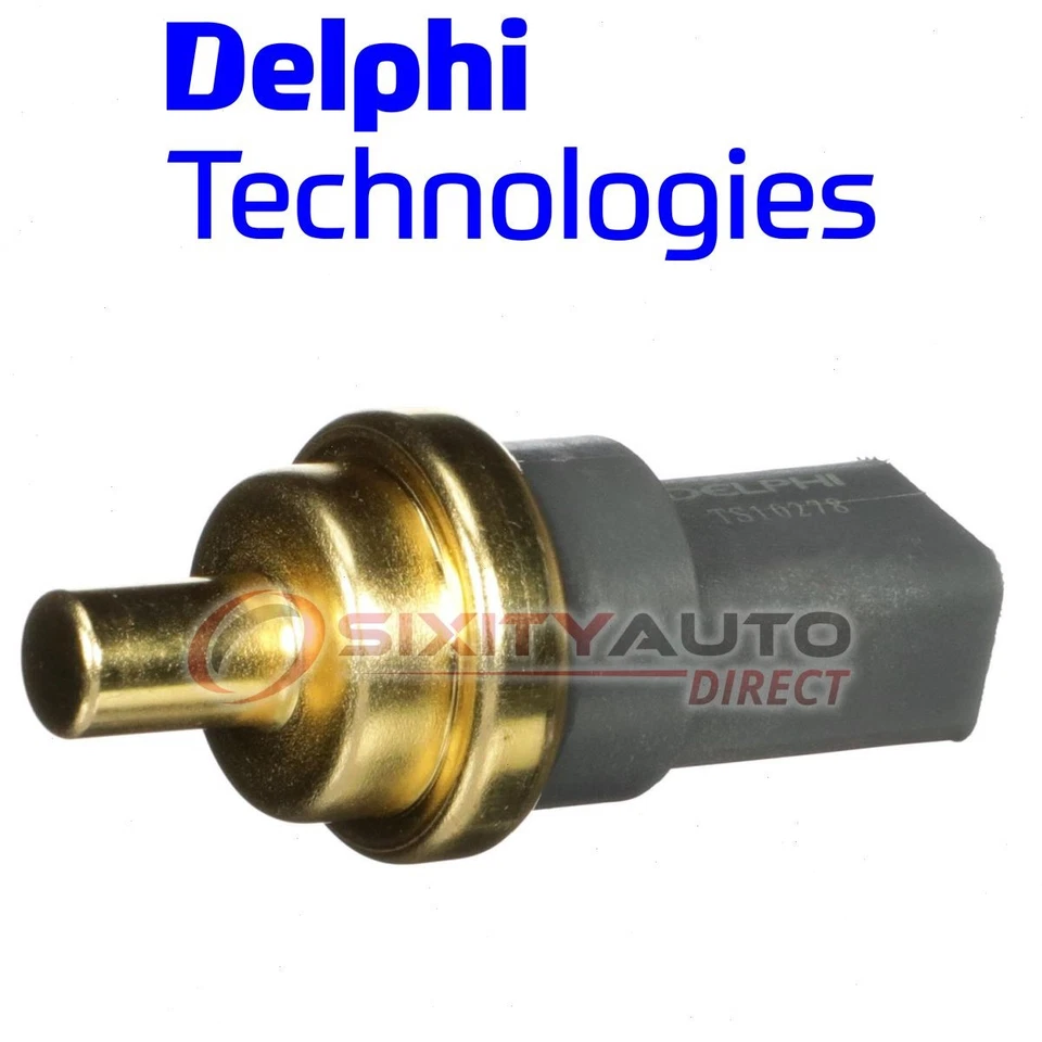 Delphi Coolant Temperature Sensor for 2010-2019 Volkswagen Golf 1.4L 1.8L pq Foto 1 de 4