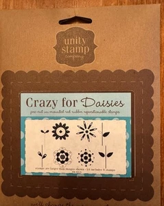 Unity Stamp Company Crazy For Daisies New - Picture 1 of 2