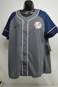 New Nike Woman's MLB New York Yankees Jersey NWT SIZE WOMAN'S XL LOOSE FIT - Picture 1 of 8