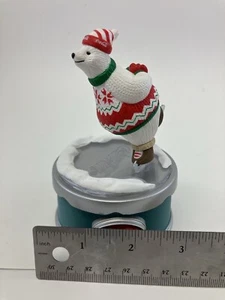 1996 Coke Musical Collection Eislauf Eisbär "Always Coca-Cola" Spieluhr - Bild 1 von 9