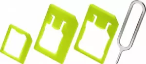 Adapter kart SIM Nano Micro Normalny format SIM z kartami SIM Otwieracz gniazda Igła - Zdjęcie 1 z 1