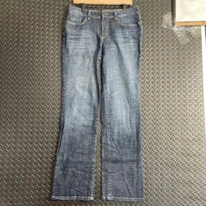 Nine West Jeans Blue Faded Bootcut Denim Jeans Women's Size 12 Tall Casual Wear - Picture 1 of 10