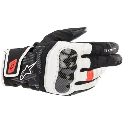 Alpinestars Smx Z Drystar Talla XXL Guantes Pantalla Táctil Blanco-Rojo - Imagen 1 de 3