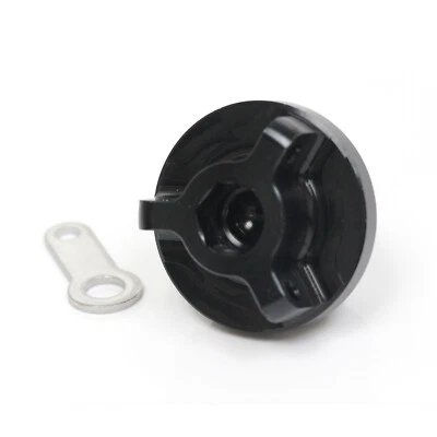 Tapa de llenado de aceite CNC Racing negra para Yamaha YZF R1M XSR 700 15-23 22 21 20 19 18 Foto 1 de 4