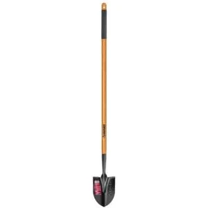 Digging Shovel Hardwood Handle 47 in. Floral Steel Tempered Blade Garden Tool - Picture 1 of 2