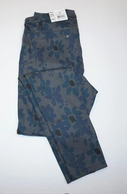 NEW HUE Mod Floral Denim Legging U16939H - Image 1 of 3