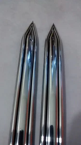 GUARDABARROS PUERTA MOLDURA LATERAL CARROCERÍA CROMADA CLASSIS 5/8" - Imagen 1 de 3