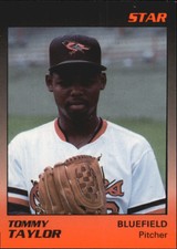 1989 Bluefield Orioles Star #24 Tommy Taylor